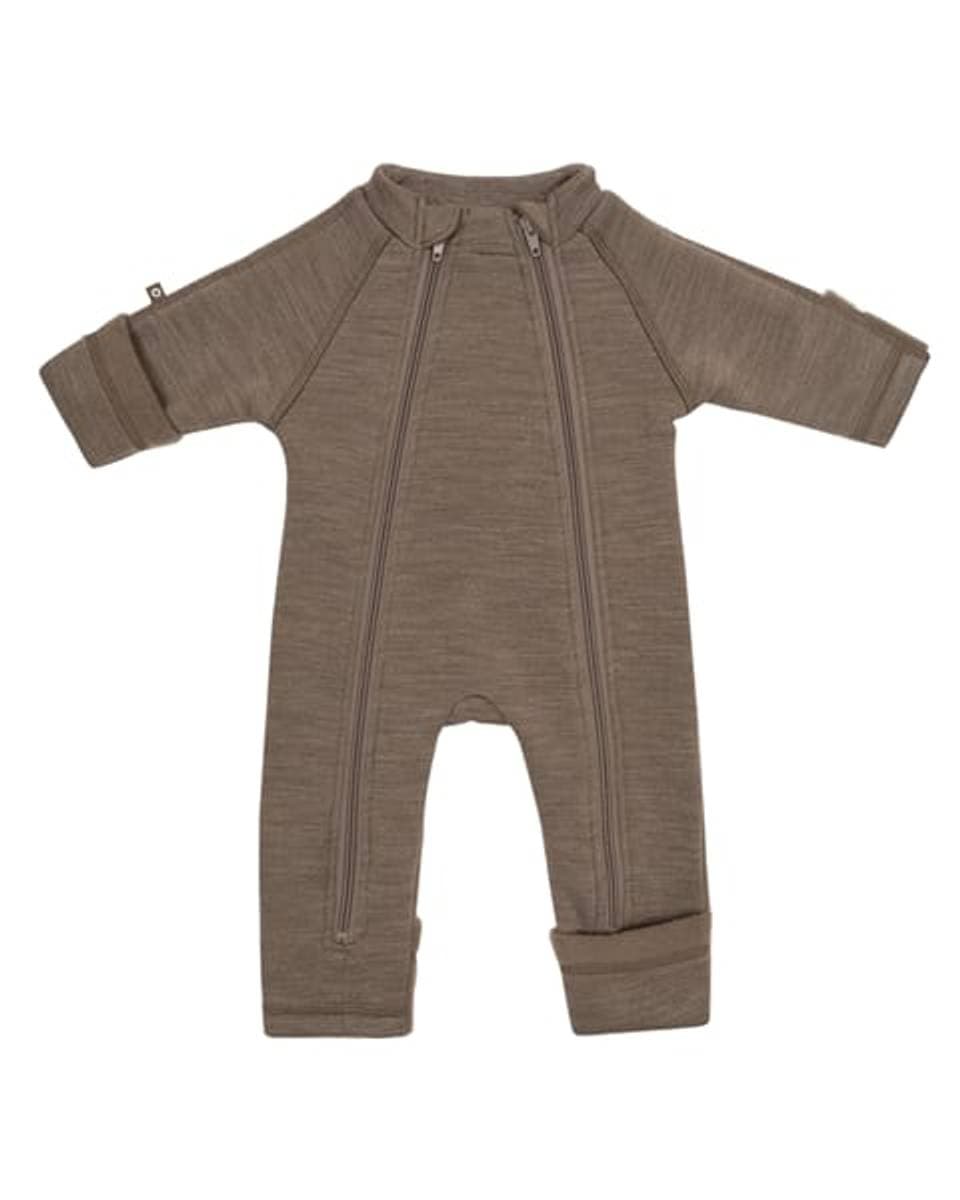 Smallstuff Smallstuff Jumpsuit Ull 2 Zip Nature (80/86(1-1,5år))