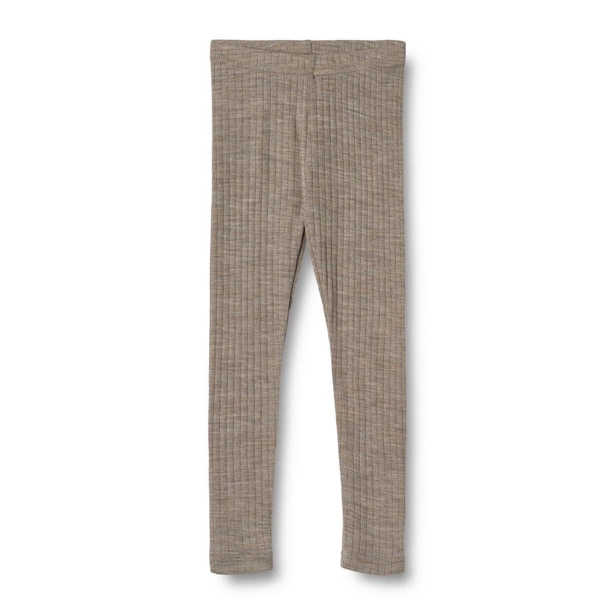 Wheat Ull Silke Leggings Agi Khaki Melange (98 /3 år)