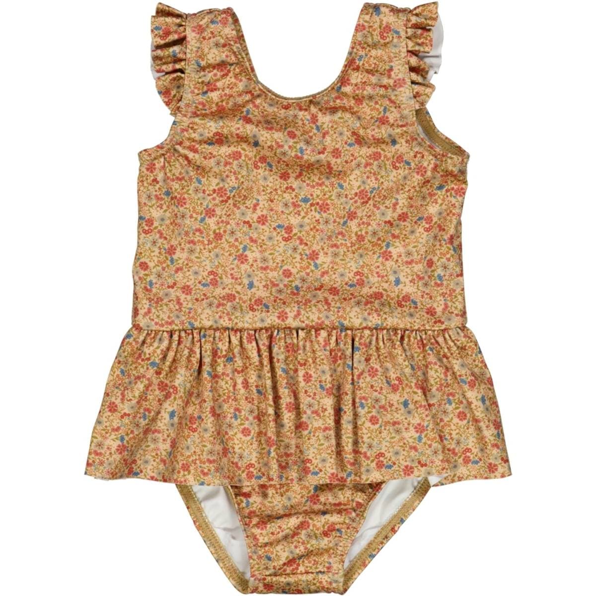 Wheat Wheat Swimsuit Diddi Small Porcelain Flowers (92 / 2 år)