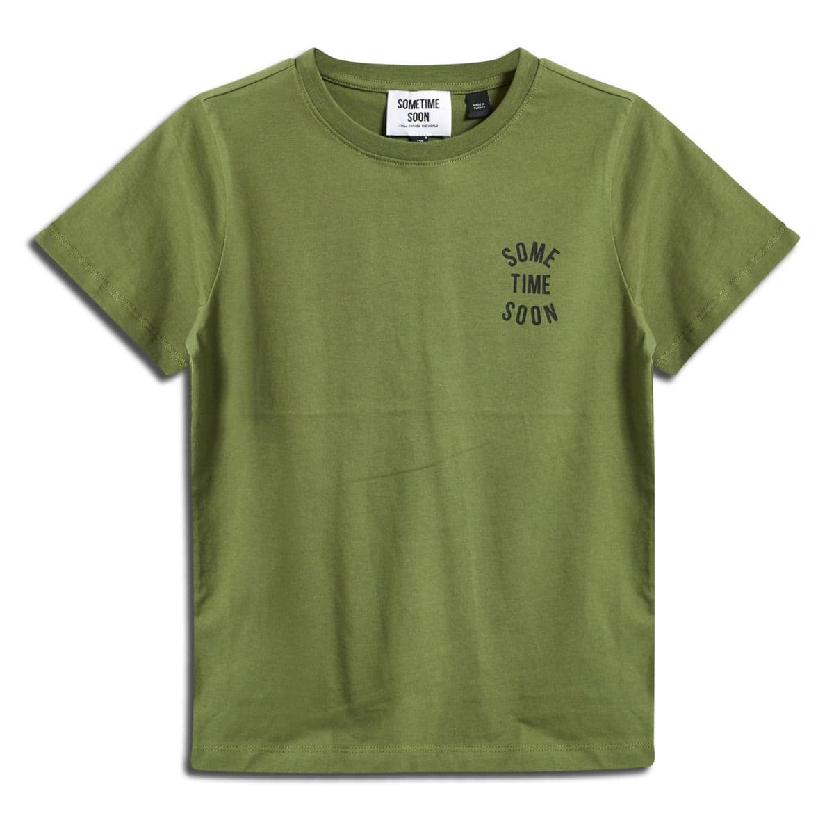 Sometime Soon Sometime Soon Revolution T-Shirt S/S Olive Branch (128 / 8 år)