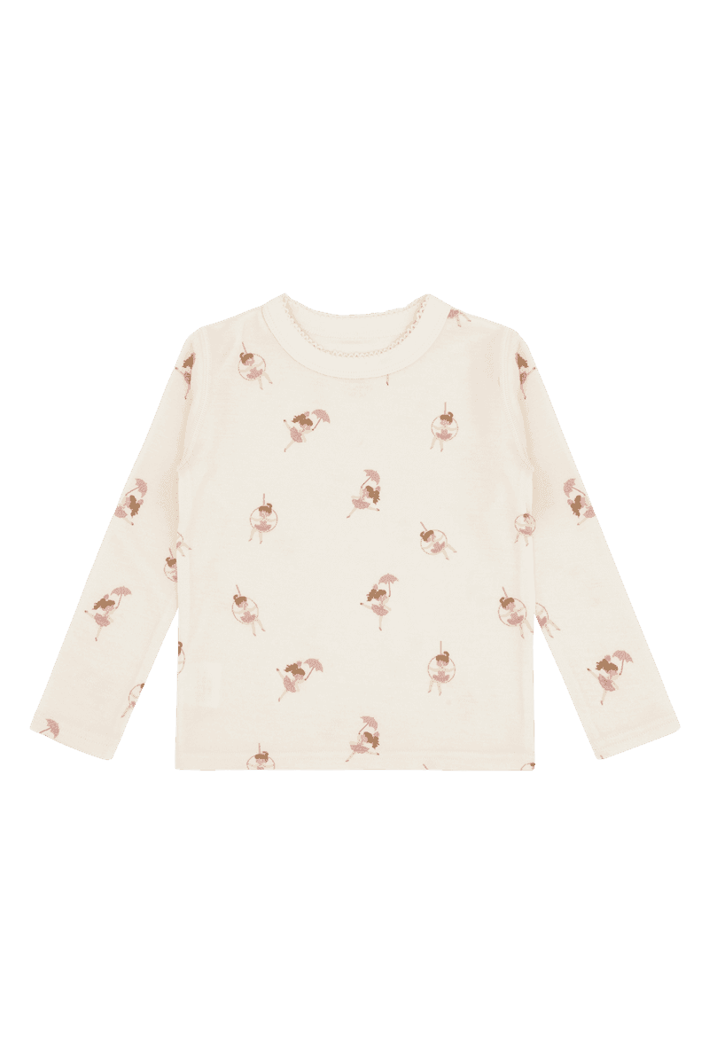 Hust and Claire Abba Line dancer Genser Ull Bambus Off White (146 / 11 år)