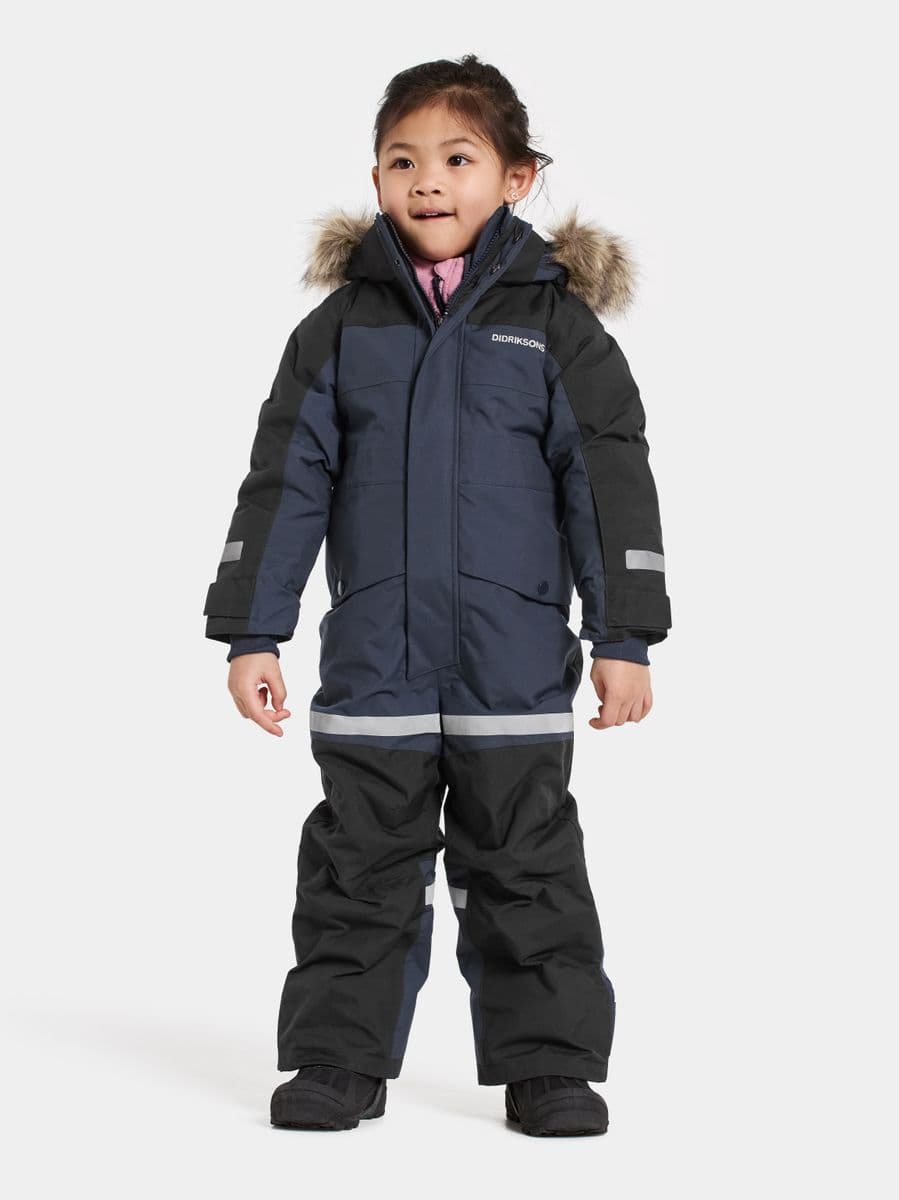 Didriksons Bjarven Vinterdress Navy (90 / 1,5-2 år)