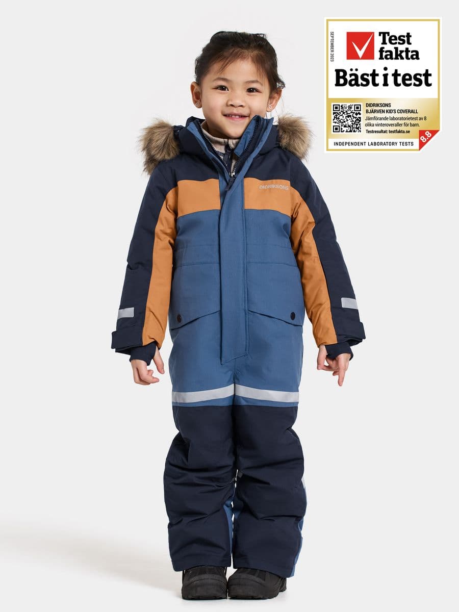 Didriksons Didriksons Bjarven Vinterdress Galaxy Blue (80 / 1 år)