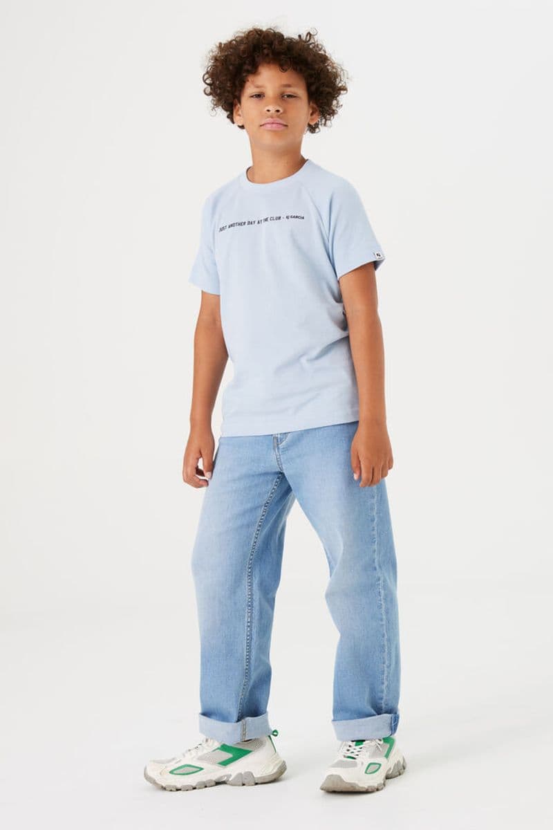 Garcia T Skjorte M43606 Pale Blue (176 /16 år)