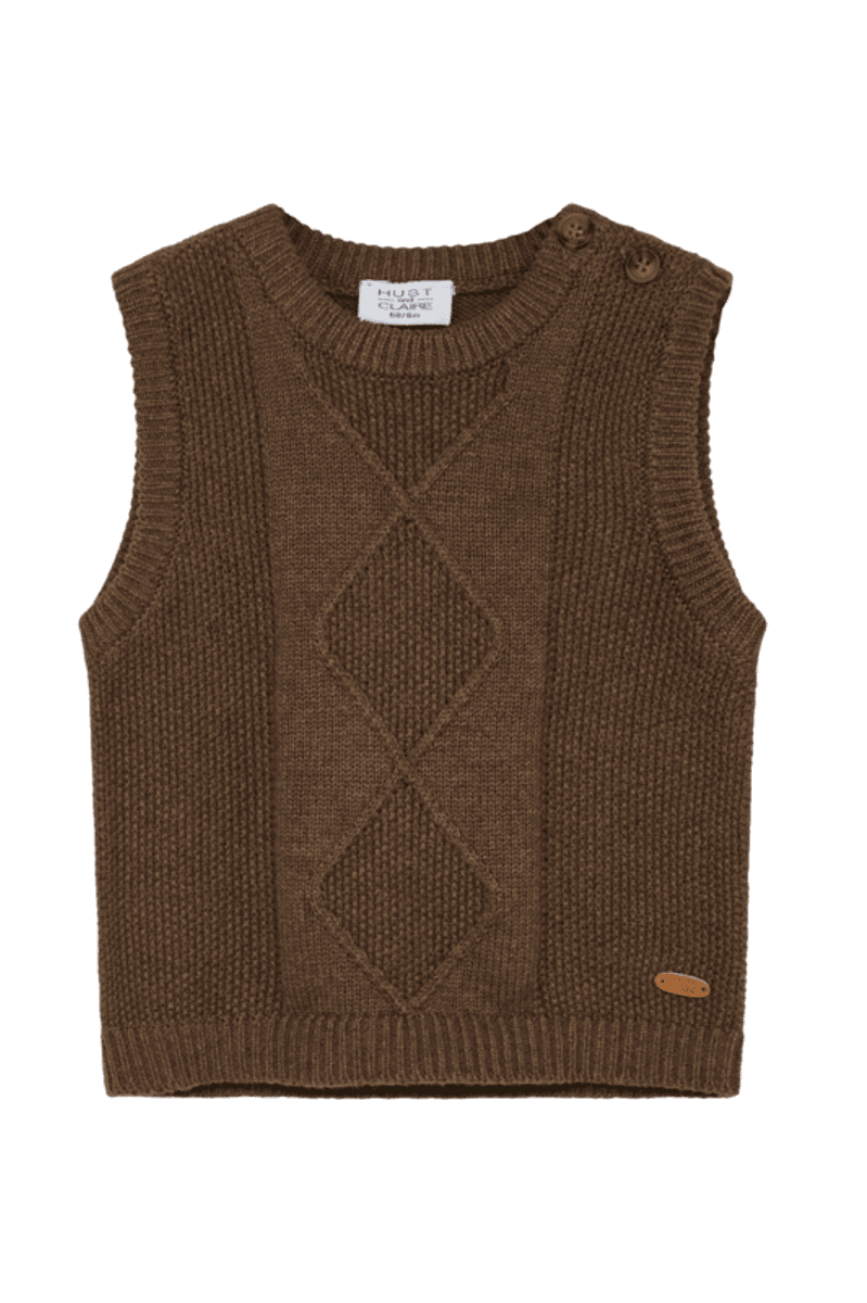 Hust and Claire Perrie Vest Cub brown (80 / 1 år)
