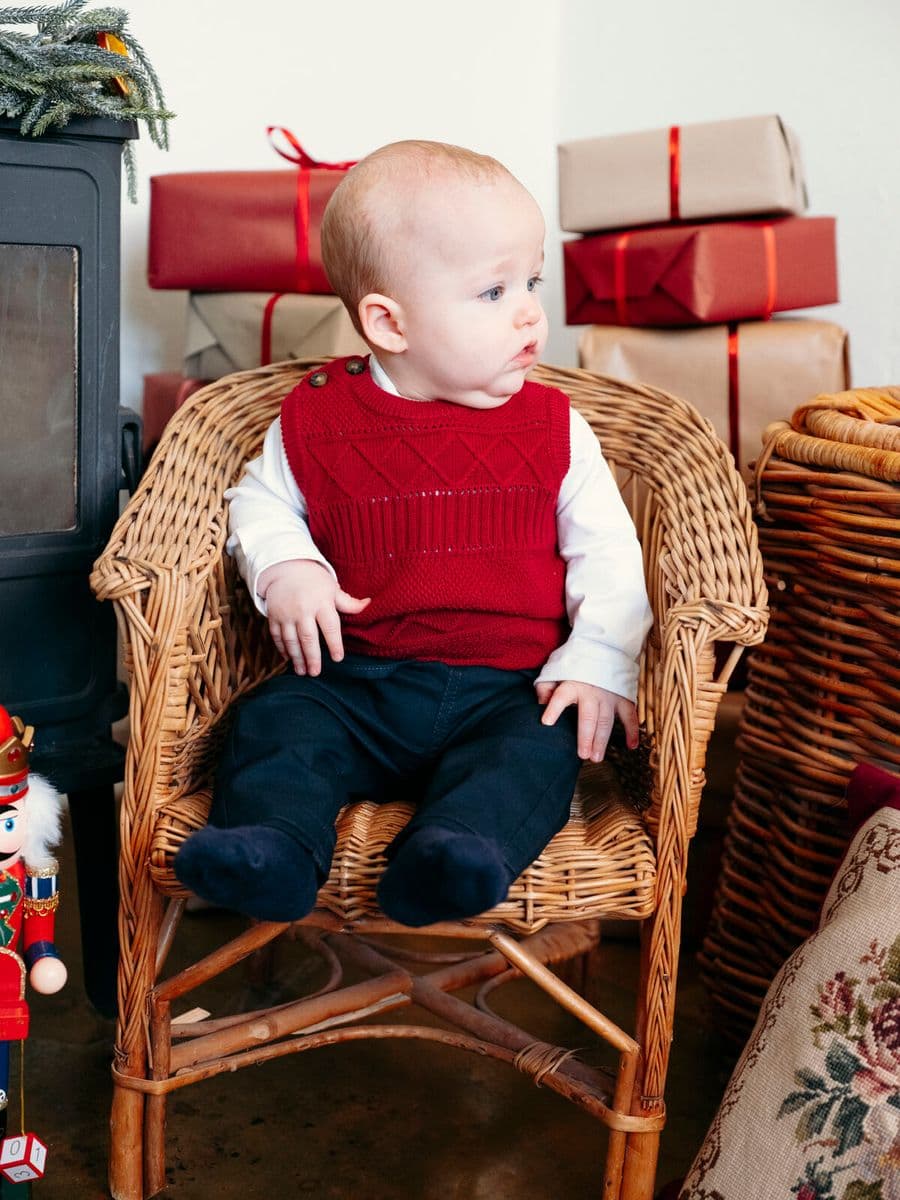 Hust And Claire Perry Vest Teaberry (68 / 6 mnd)