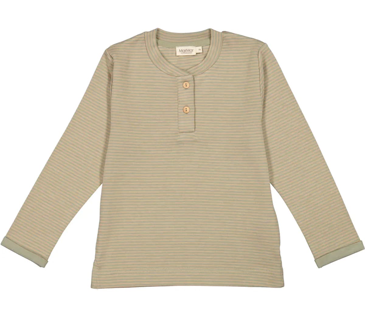 MarMar Genser Bonded Jersey Tany Sage Incense Stripe (92 / 2 år)
