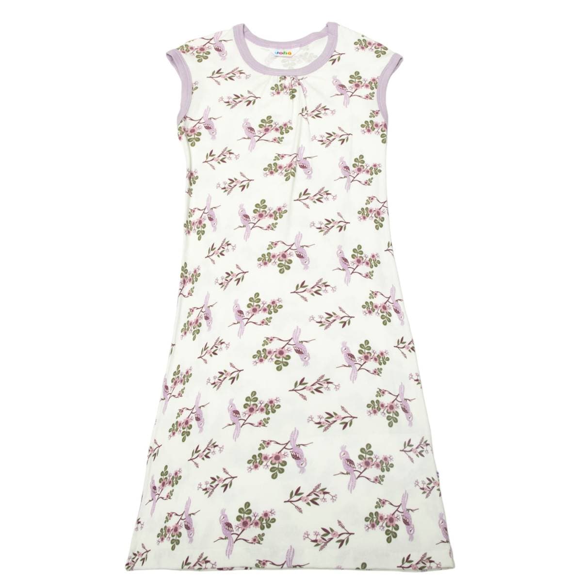 Joha Cockatoo Nightdress Bambusviscose Pink (90 / 1,5-2 år)