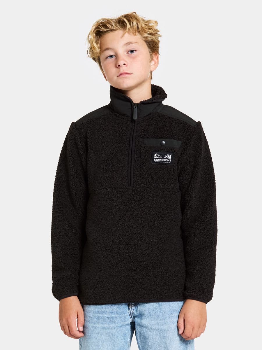 Didriksons Exa Kids Half Z Black (160 / 13-14 år)