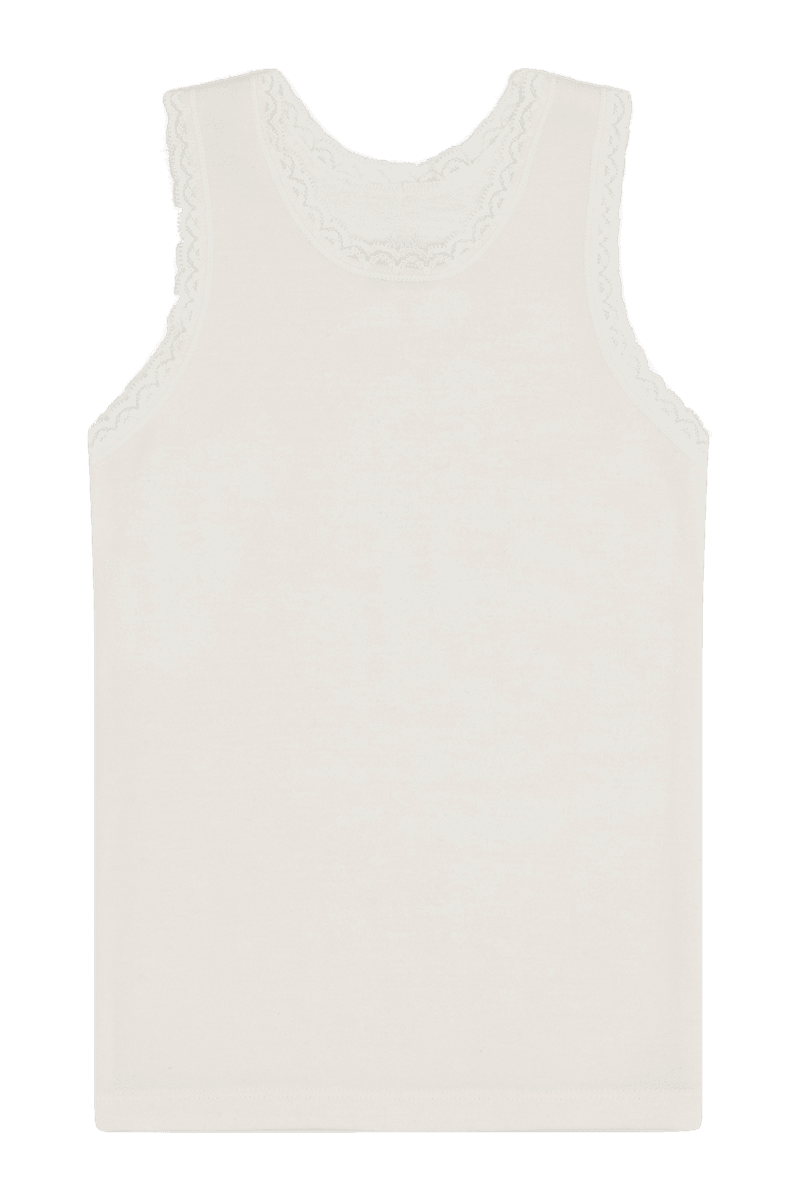 Hust and Claire Hust and Claire Faith Singlet Ull Bambus Ivory (92 / 2 år)