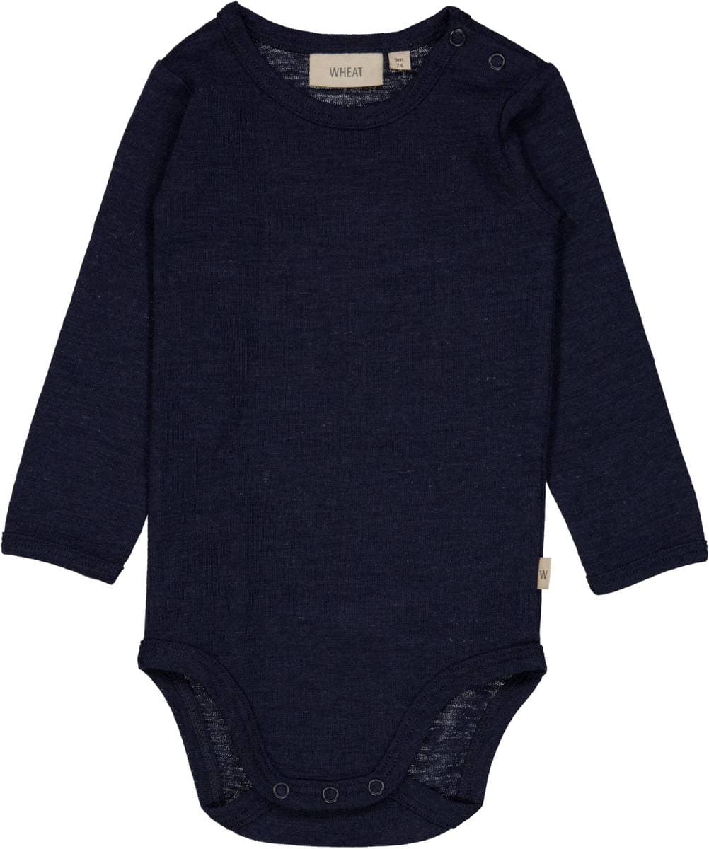 Wheat Wheat Body Plain Ull Ls Navy (74 / 9 mnd)