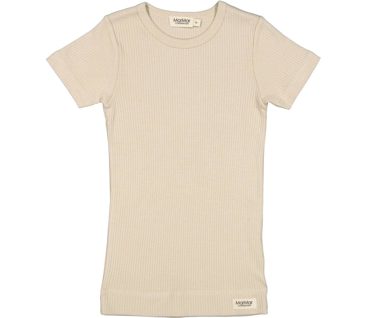 MarMar Plain Tee SS Modal Grey Sand (134 / 9 år)