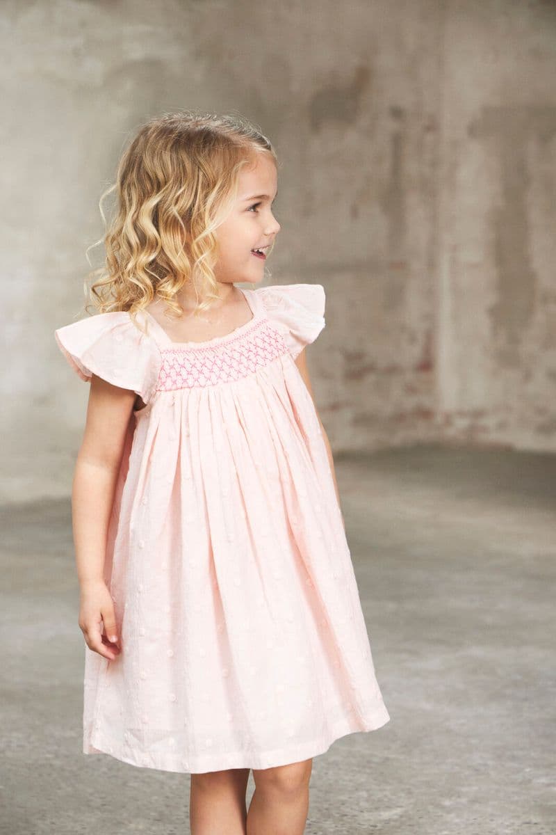 En Fant Dress NS Veiled Rose (98 /3 år)