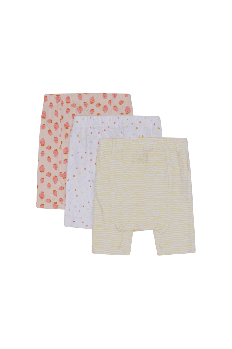 Hust And Claire Labika Legging 3-Pak Skin Chalk (74 / 9 mnd)
