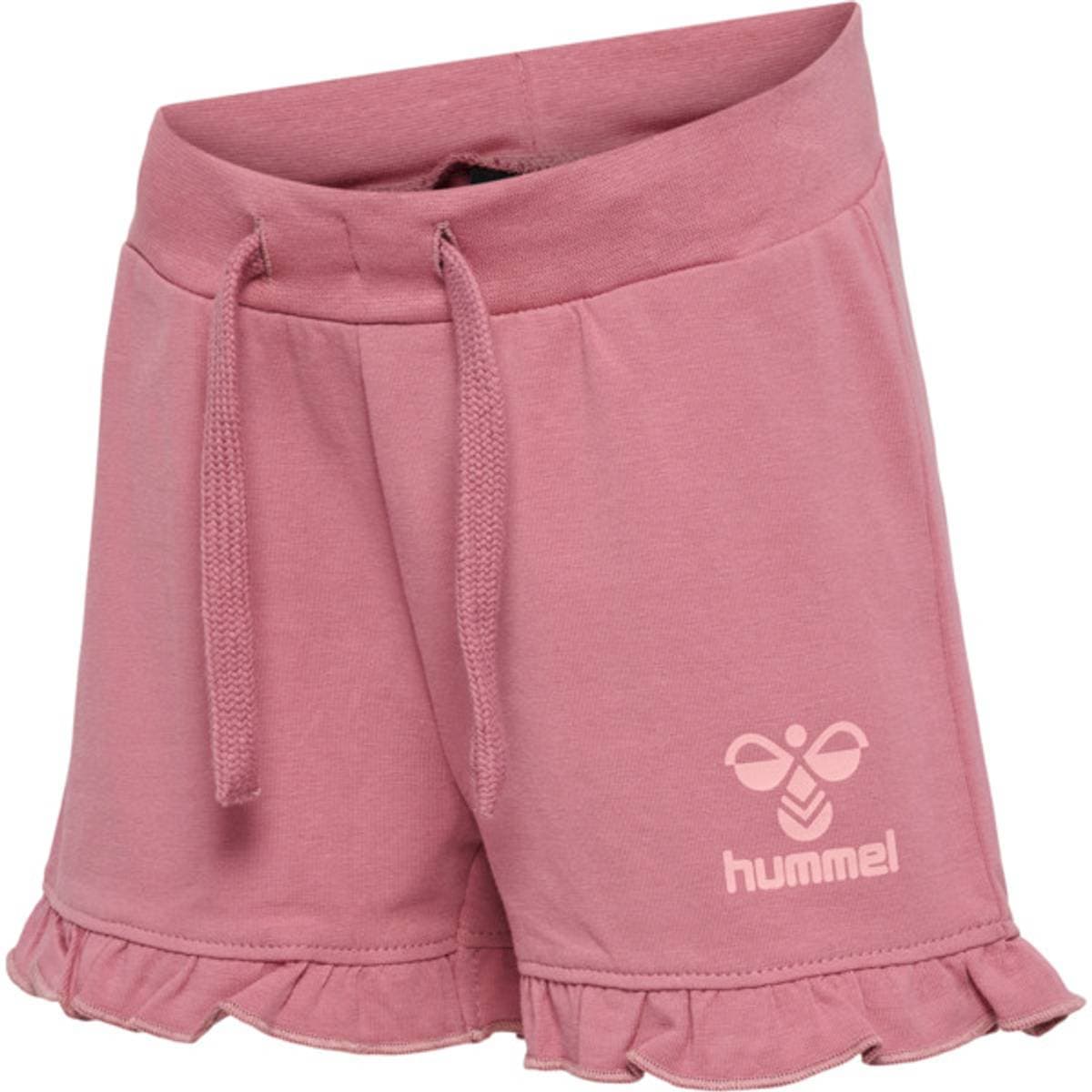 Hummel Talya Ruffle Shorts Mesa Rose (74 / 9 mnd)