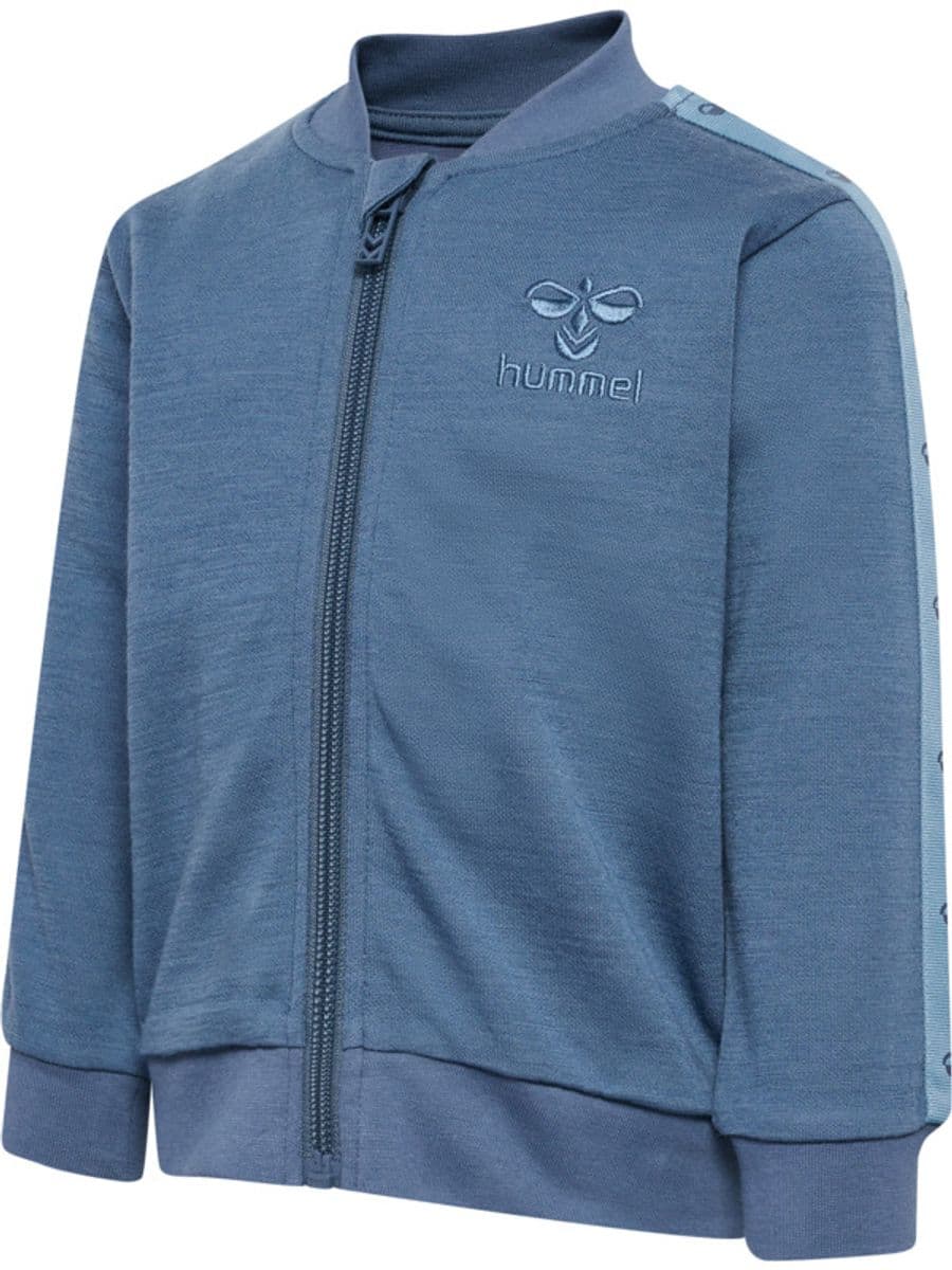Hummel Wulbato Ull Zip Jacket Bering Sea (92 / 2 år)