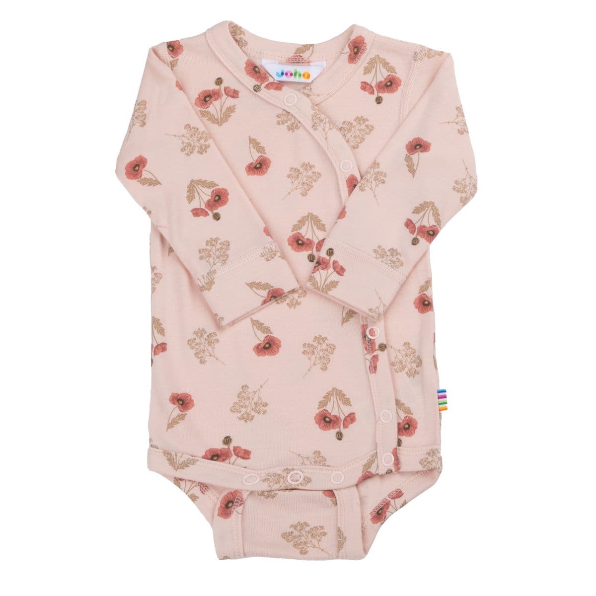 Joha Poppy & Mill Bambus Omslagsbody Lys Rosa (50 / 0-1 mnd)
