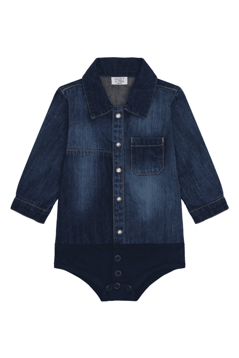 Hust and Claire Bertil Denim Body Blue Denim (92 / 2 år)