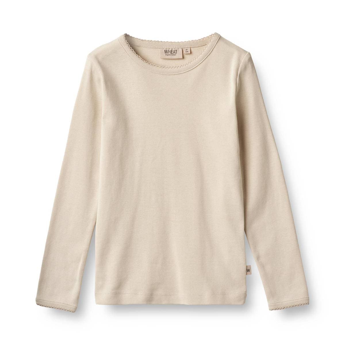 Wheat Genser Belis Offwhite (128 / 8 år)