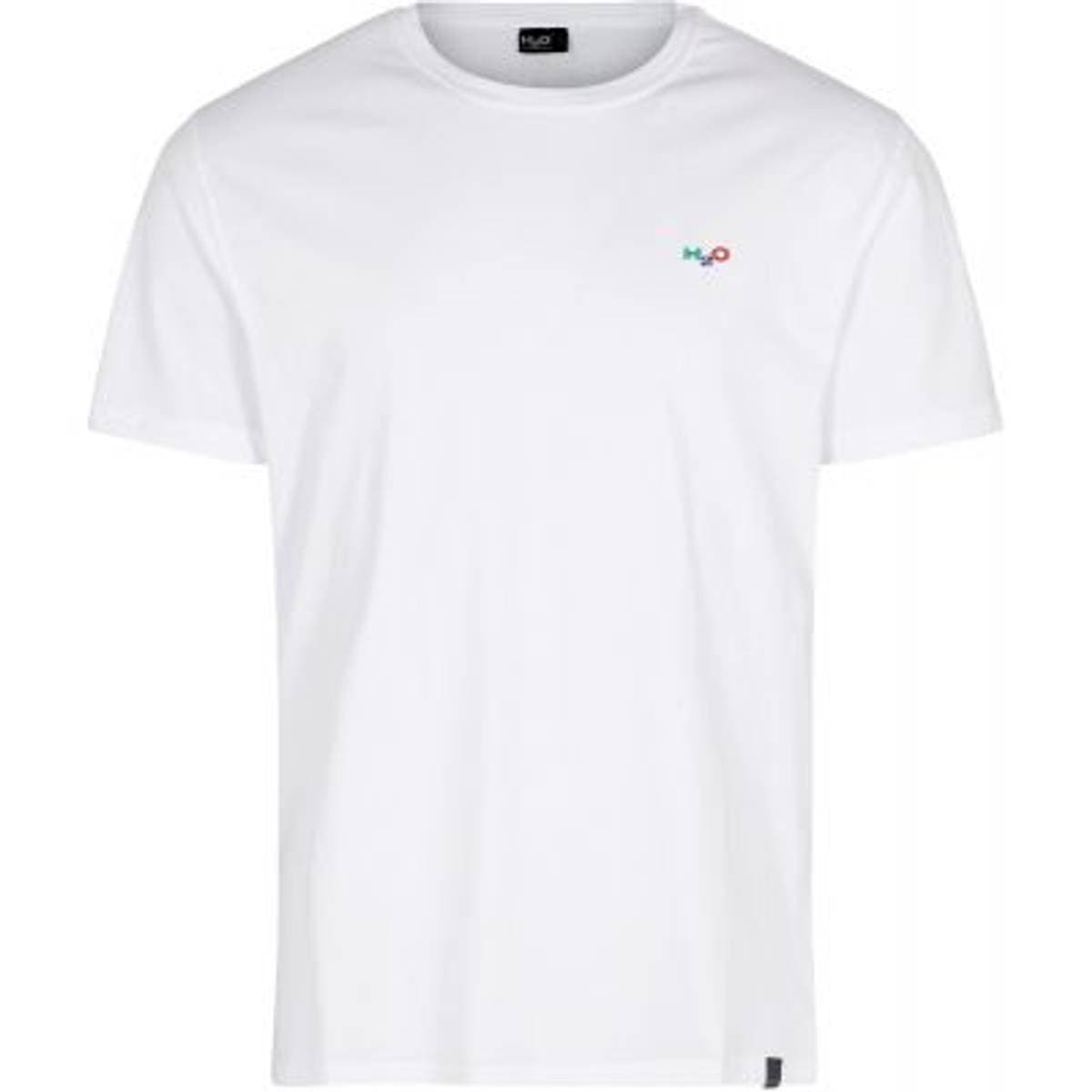 H2O Hvit H20 Lind tee T-skjorte (XS)