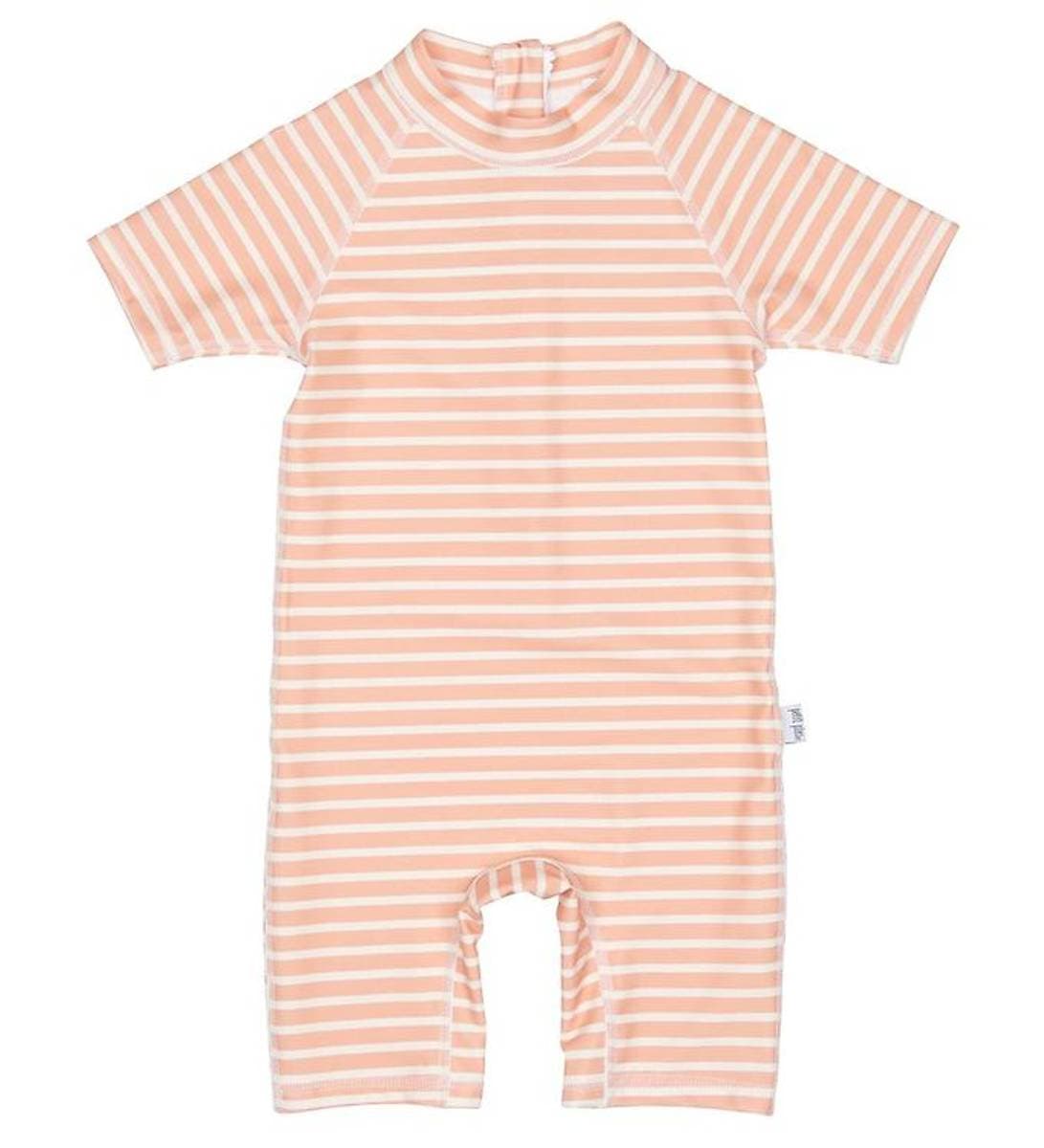 Petit Piao Petit Piao Badedrakt Striped UV50+ Striped, Peach Naught/Eggnog (62/68)