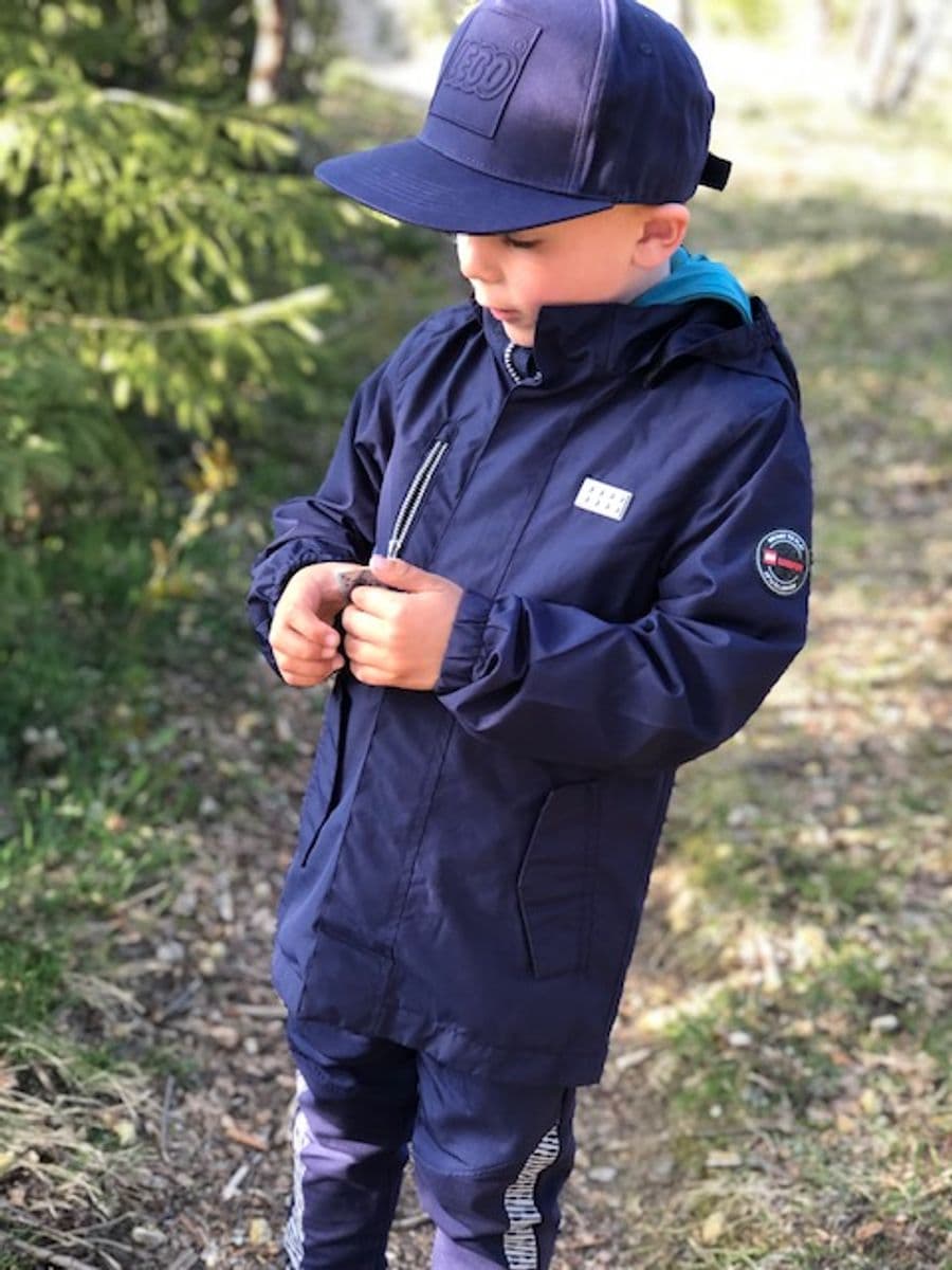 Mørk Blå Lego Wear Jordan 201 Jakke (146 / 11 år)