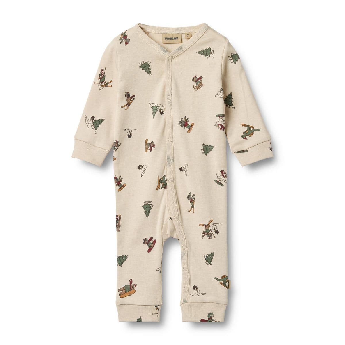 Wheat Wheat Jumpsuit Bendji Offwhite Winterland (92 / 2 år)