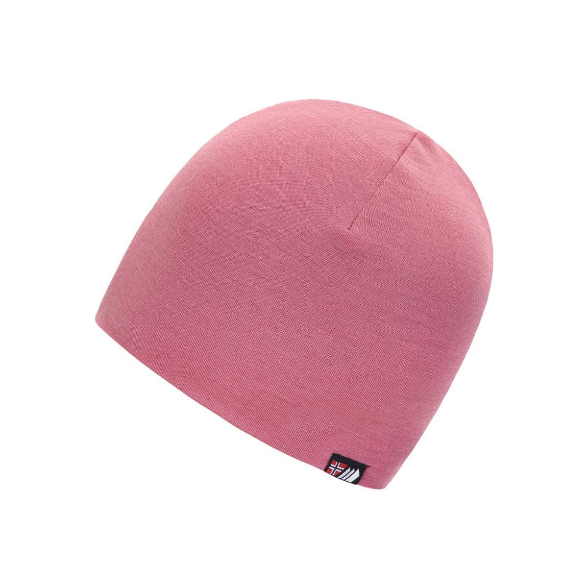 Dus rosa Skogstad Aske merino ull lue (48)
