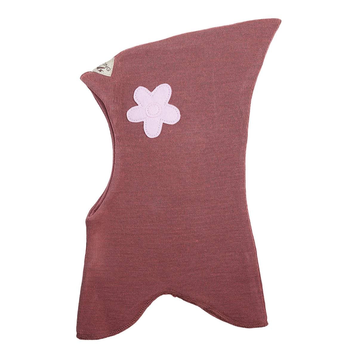 Racing Kids Ull Balaclava Med Blomst Wild Rose