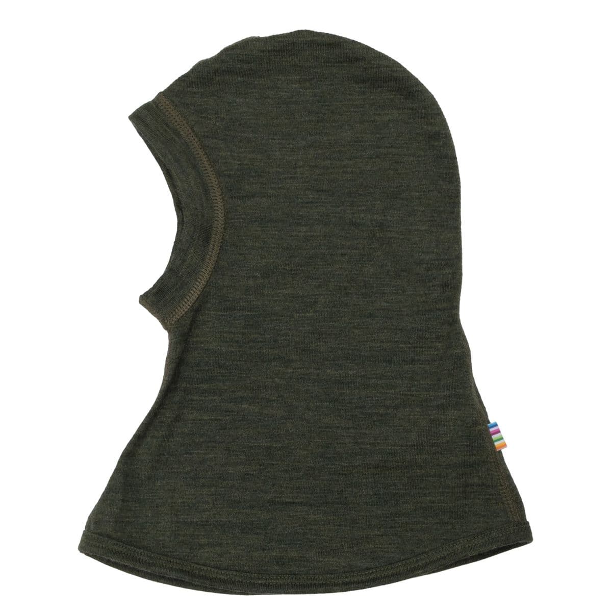 Joha Merinoull Balaclava Single Layer Grønn Melange