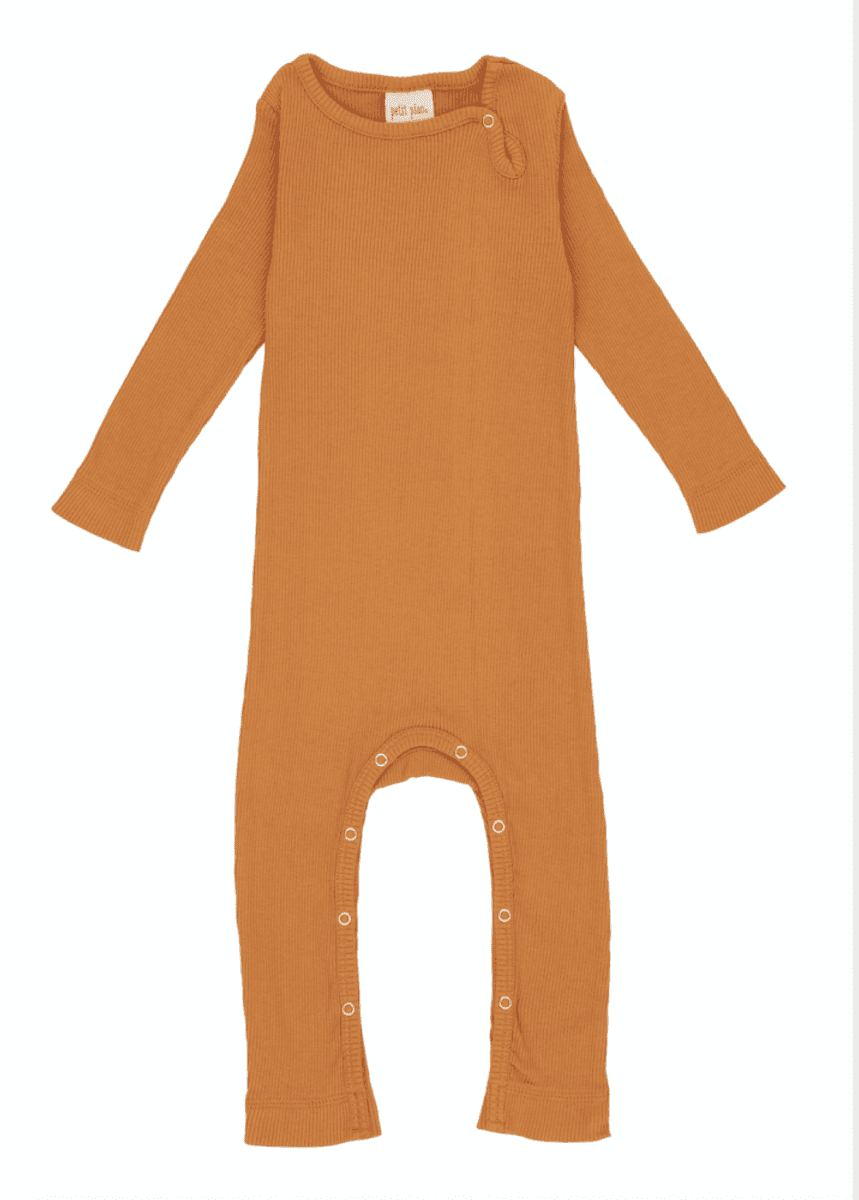 Petit Piao Orange Petit Piao Modal LS Jumpsuit (62 / 3 mnd)