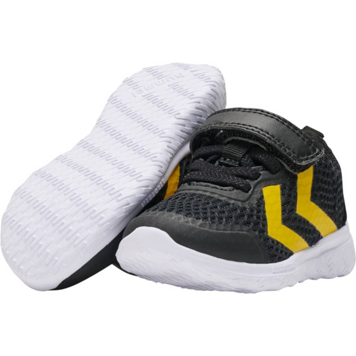 Black & Yellow Hummel Actus ML Baby Sneakers (19)