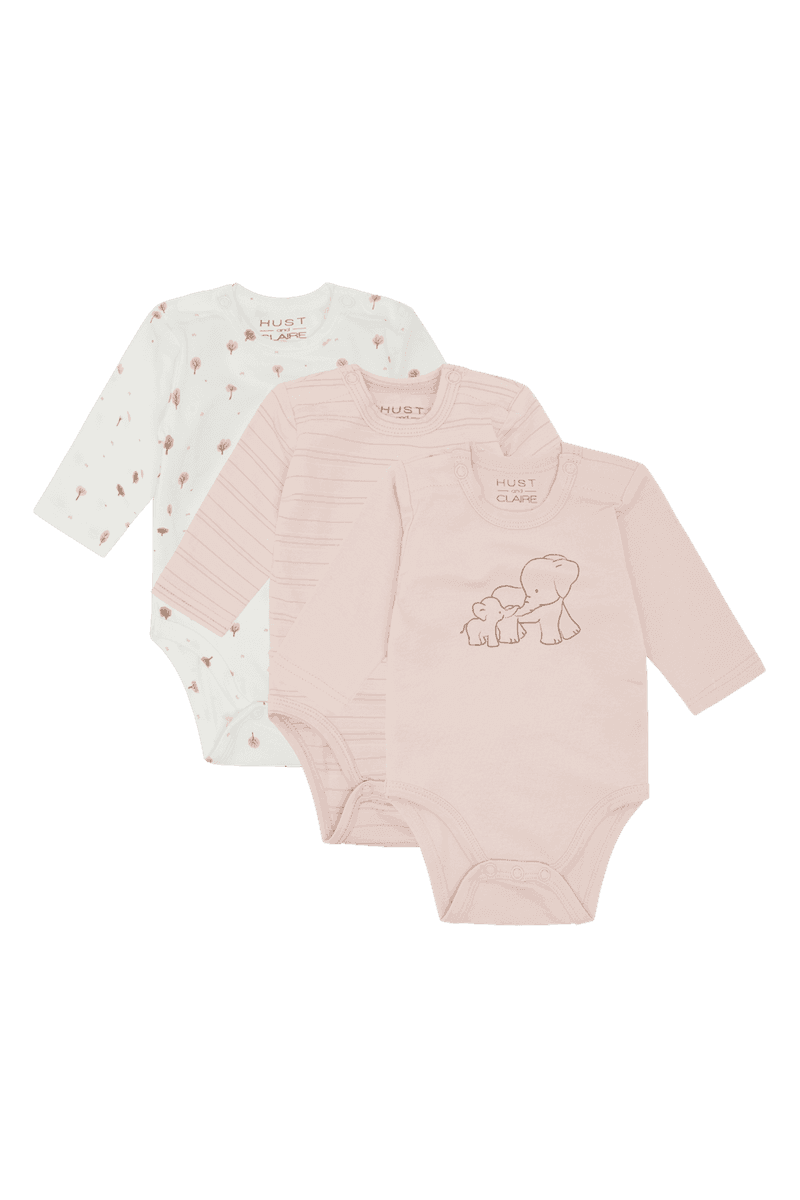 Hust And Claire Base Body 3 Pak Peach Dust (80 / 1 år)