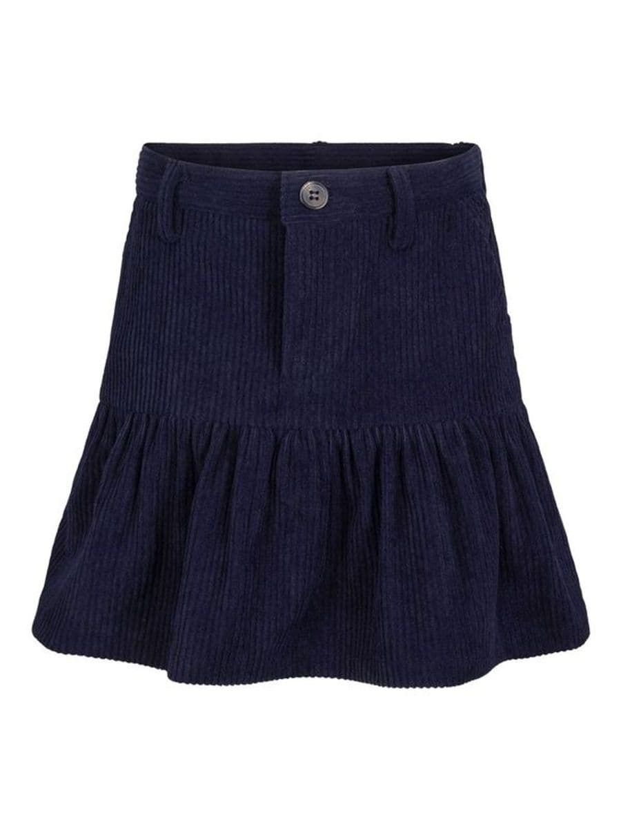 Vilje & Ve Aurora Cord Skjørt Classic Navy (152 / 12 år)