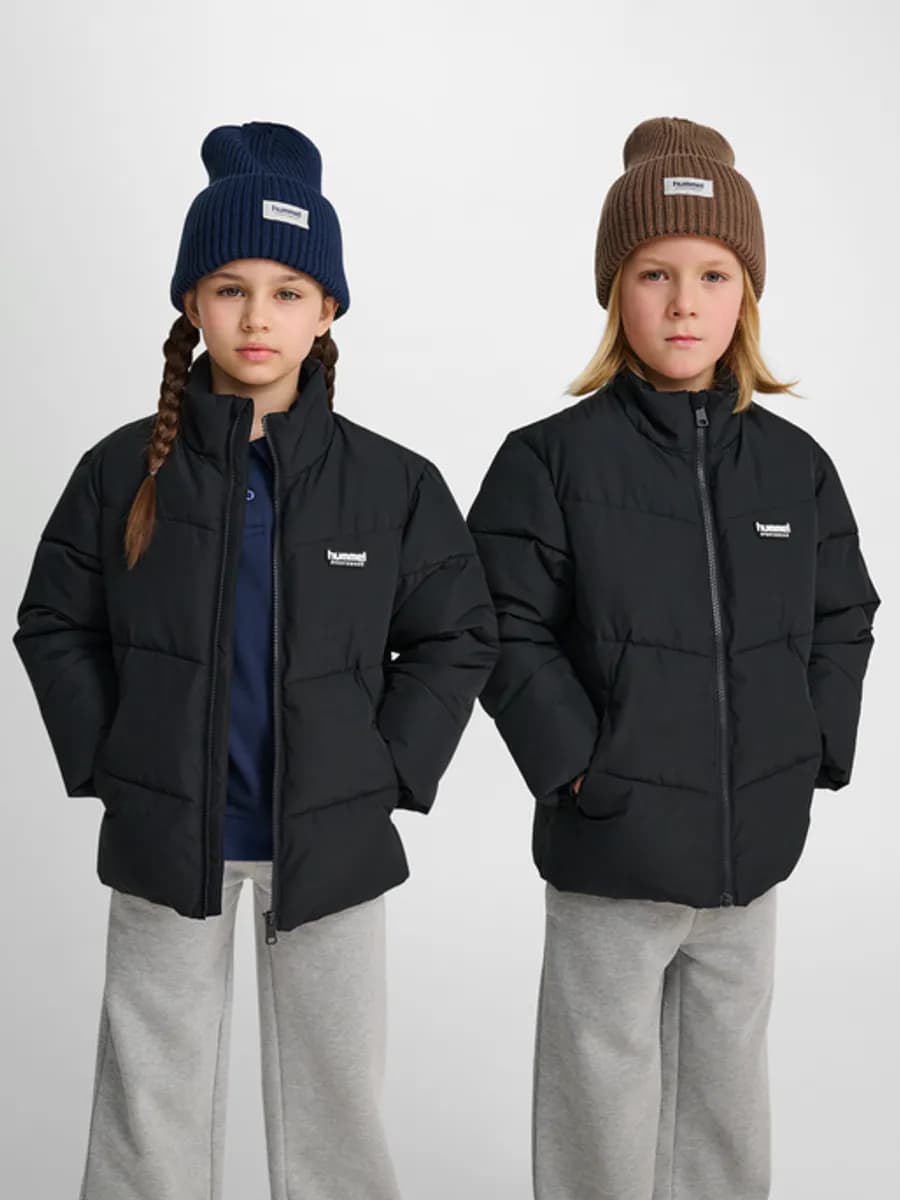 Hummel Jr Puffer Vinterjakke Black (146 / 11 år)