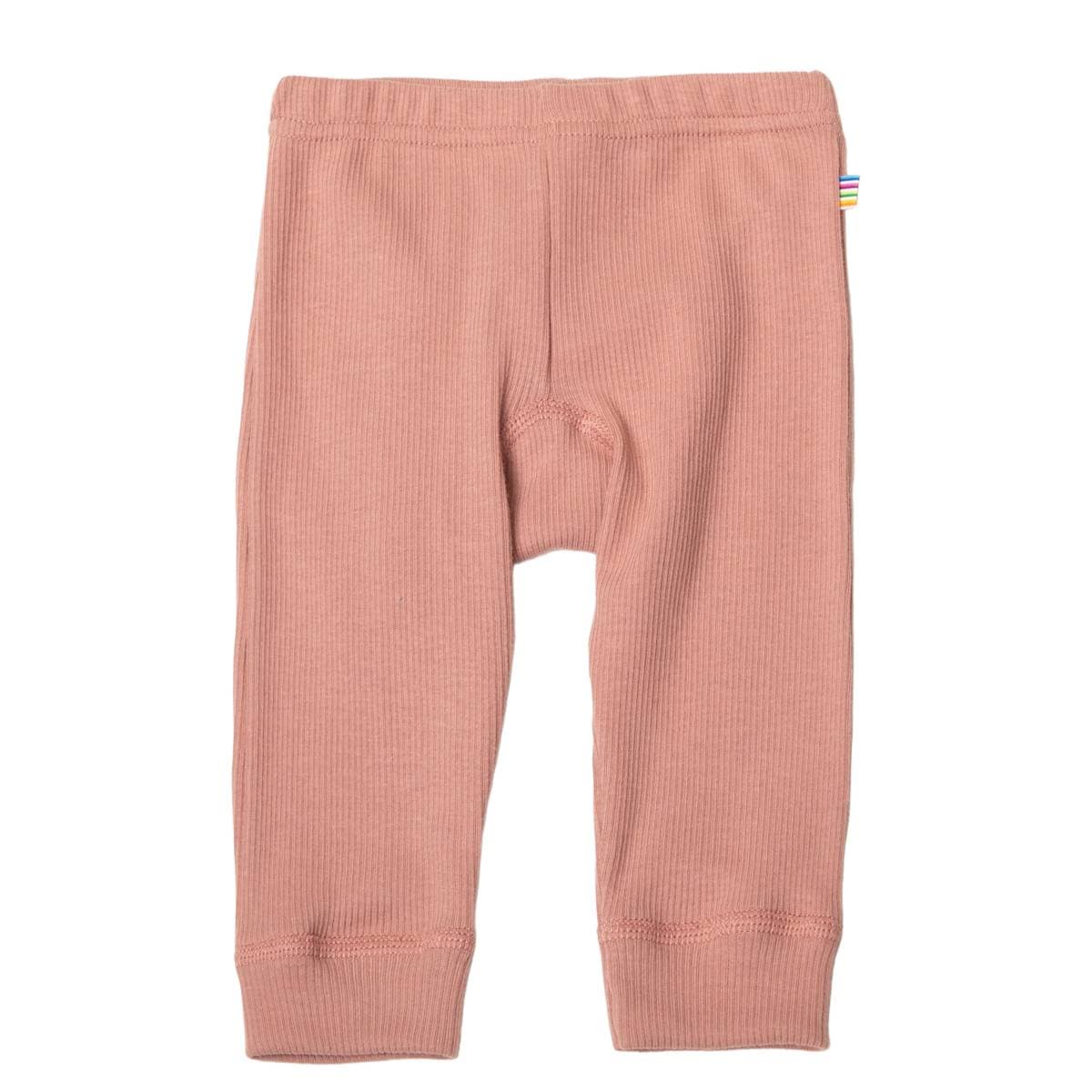 Joha Leggings Cotton Rib Old Rose (70 / 8-9 mnd)