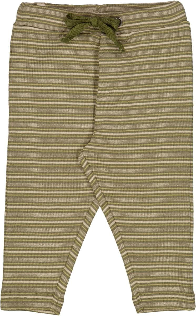 Wheat Soft Bukse Manfred Heather Green Stripe (56 / 1-2 mnd)