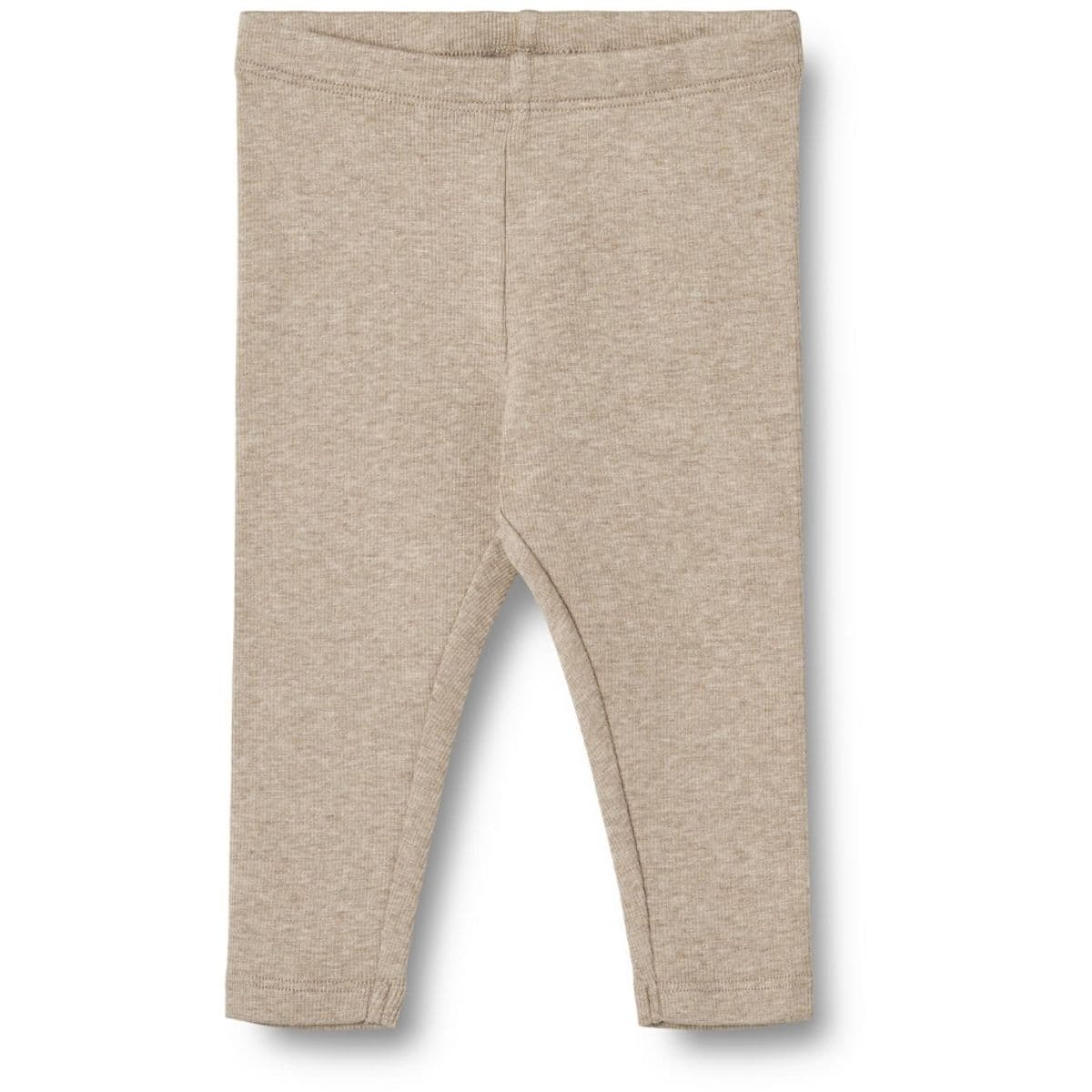 Wheat Wheat Baby Rib Leggings Maddy Gravel Melange (74 / 9 mnd)