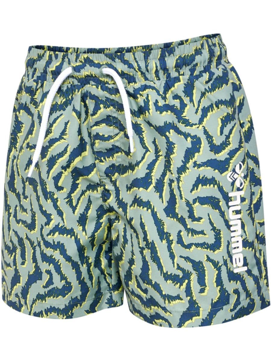 Hummel Chill Board Badeshorts Blue Surf (122 / 7 år)
