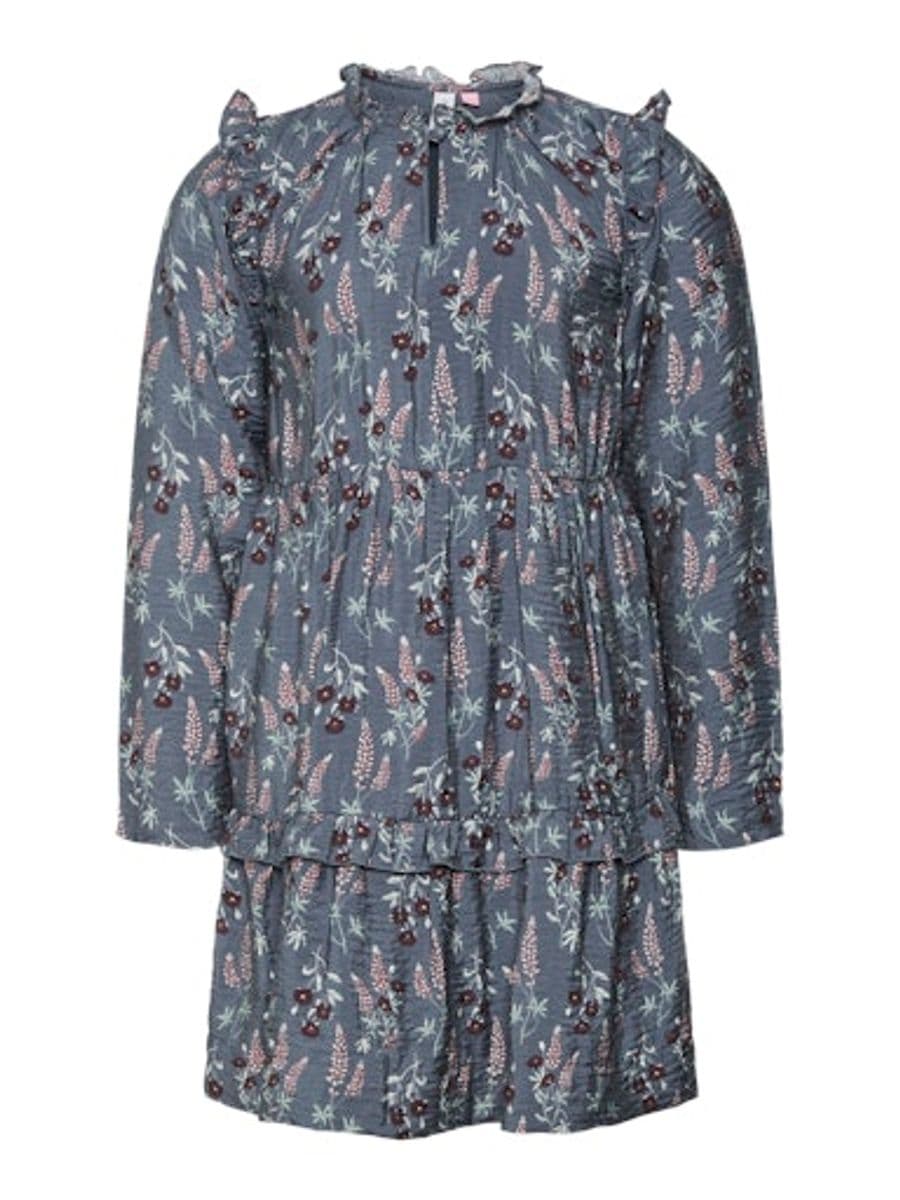Vero Moda Girl Josie Lupine Kjole Grisaille Lupin Aop (164 /14 år)