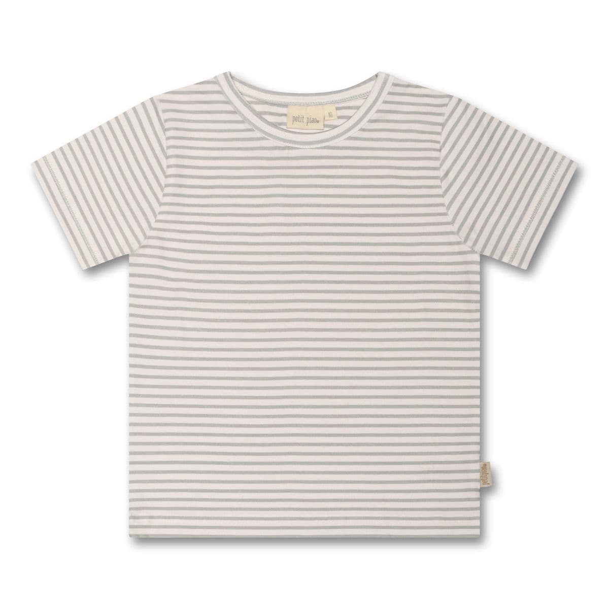 Petit Piao Petit Piao T-shirt S/S Baggy Sum Printed Mineral Green (80 / 1 år)