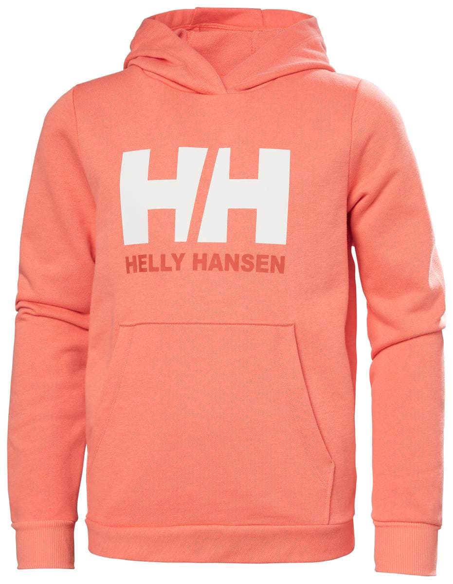 Helly Hansen Jr HH Logo Hoodie 2.0 Peach (164 /14 år)