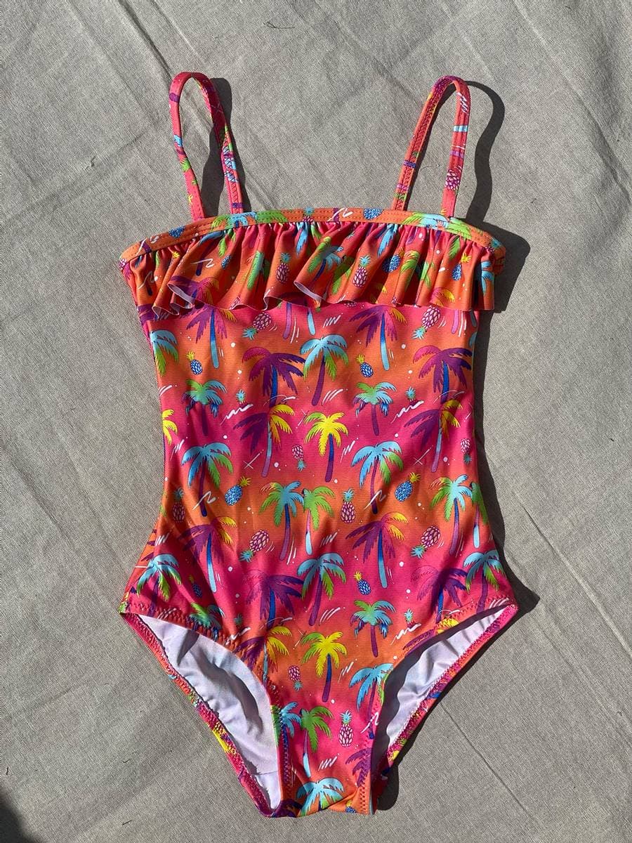 Slipstop Tropic Junior Swimsuit (6-7 år)