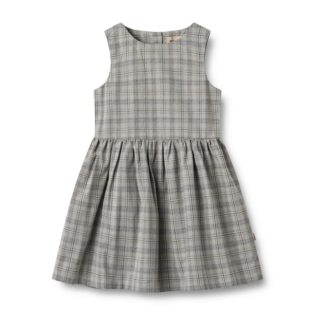 Wheat Kjole Thelma Cloudy Blue Check (98 /3 år)