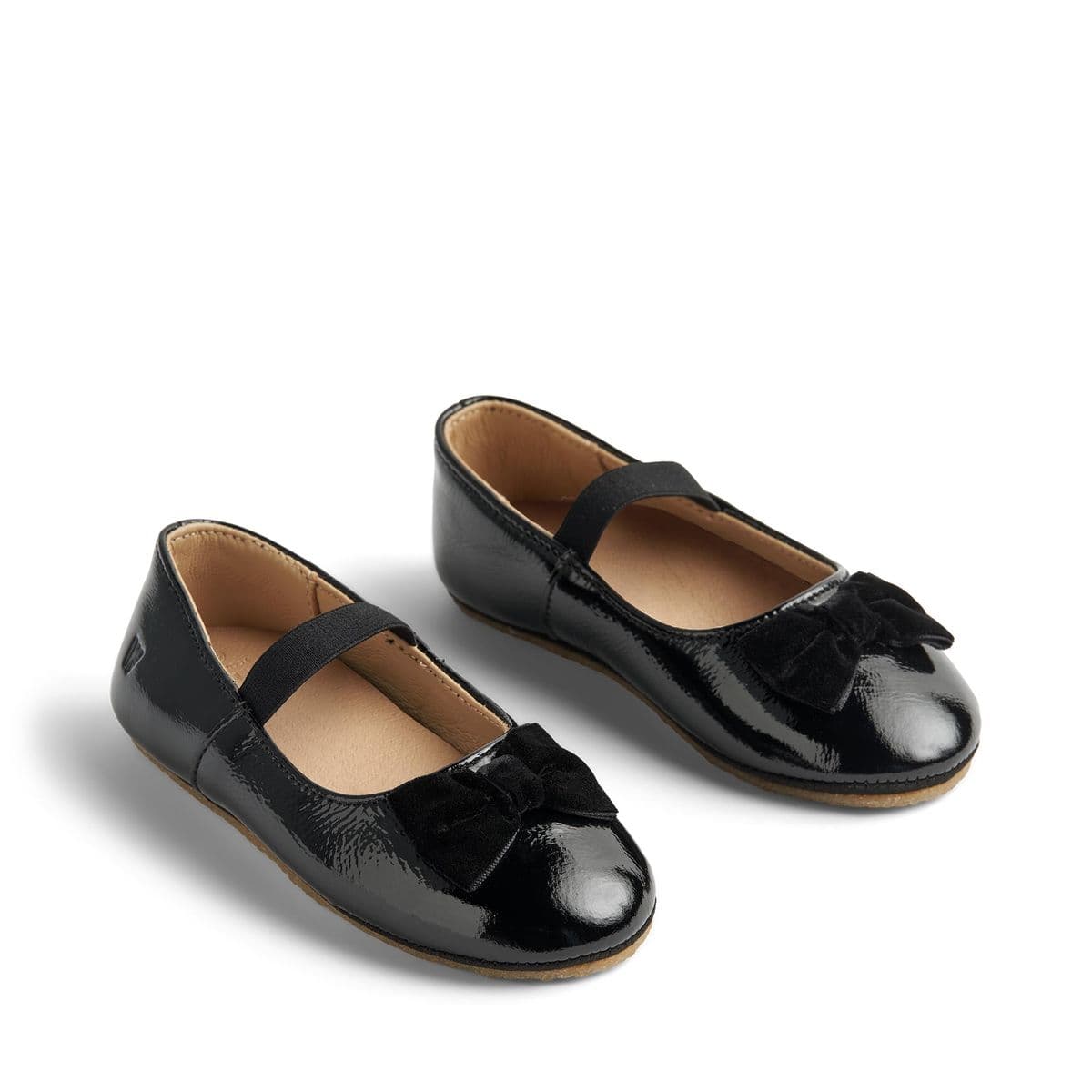 Wheat Footwear Ballerina Rosen Black (26)
