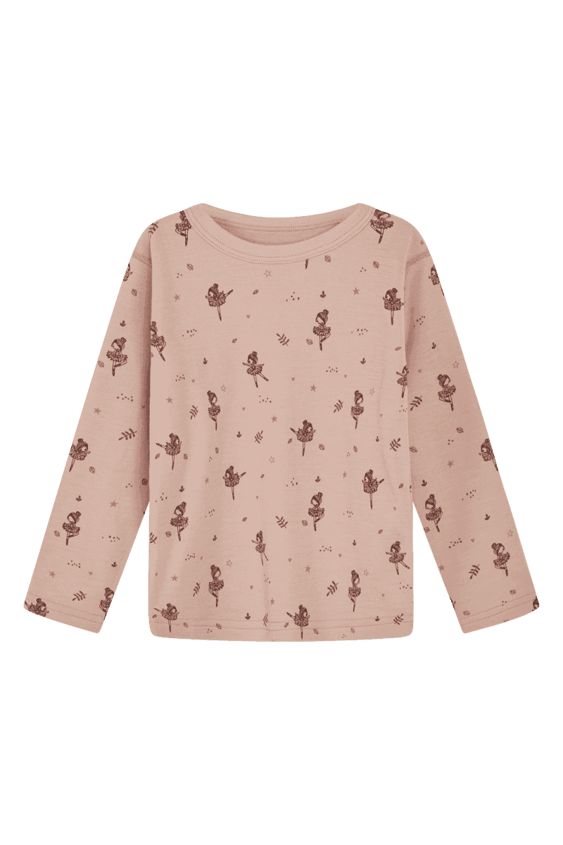 Hust And Claire Abba Ull Bambus Genser Rose Cloud (140 / 10 år)