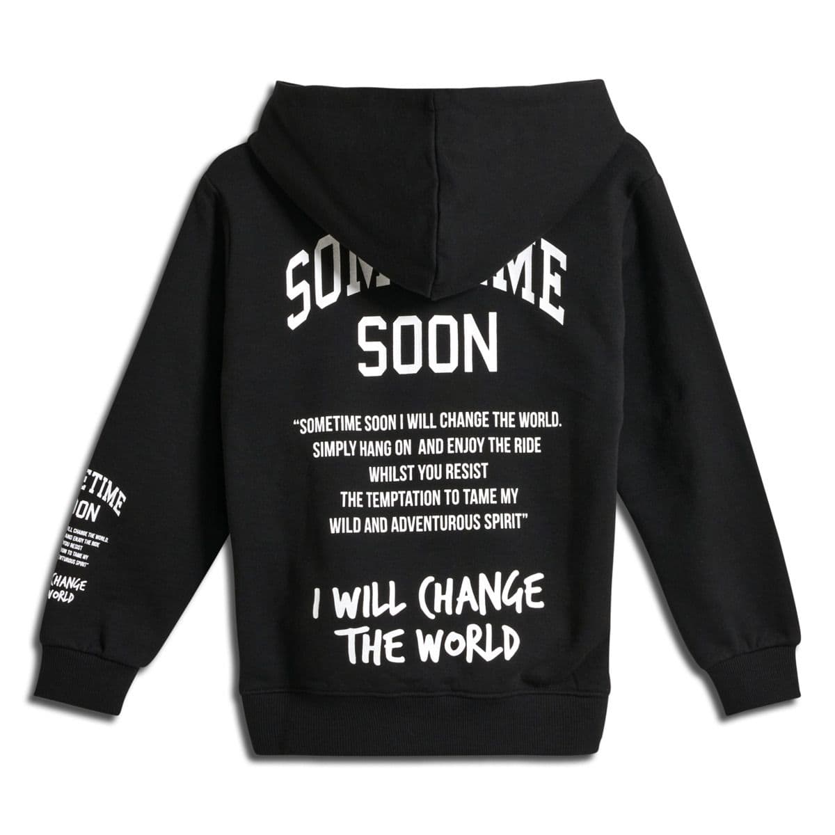 Sometime Soon Dimas Hoodie Black (128 / 8 år)