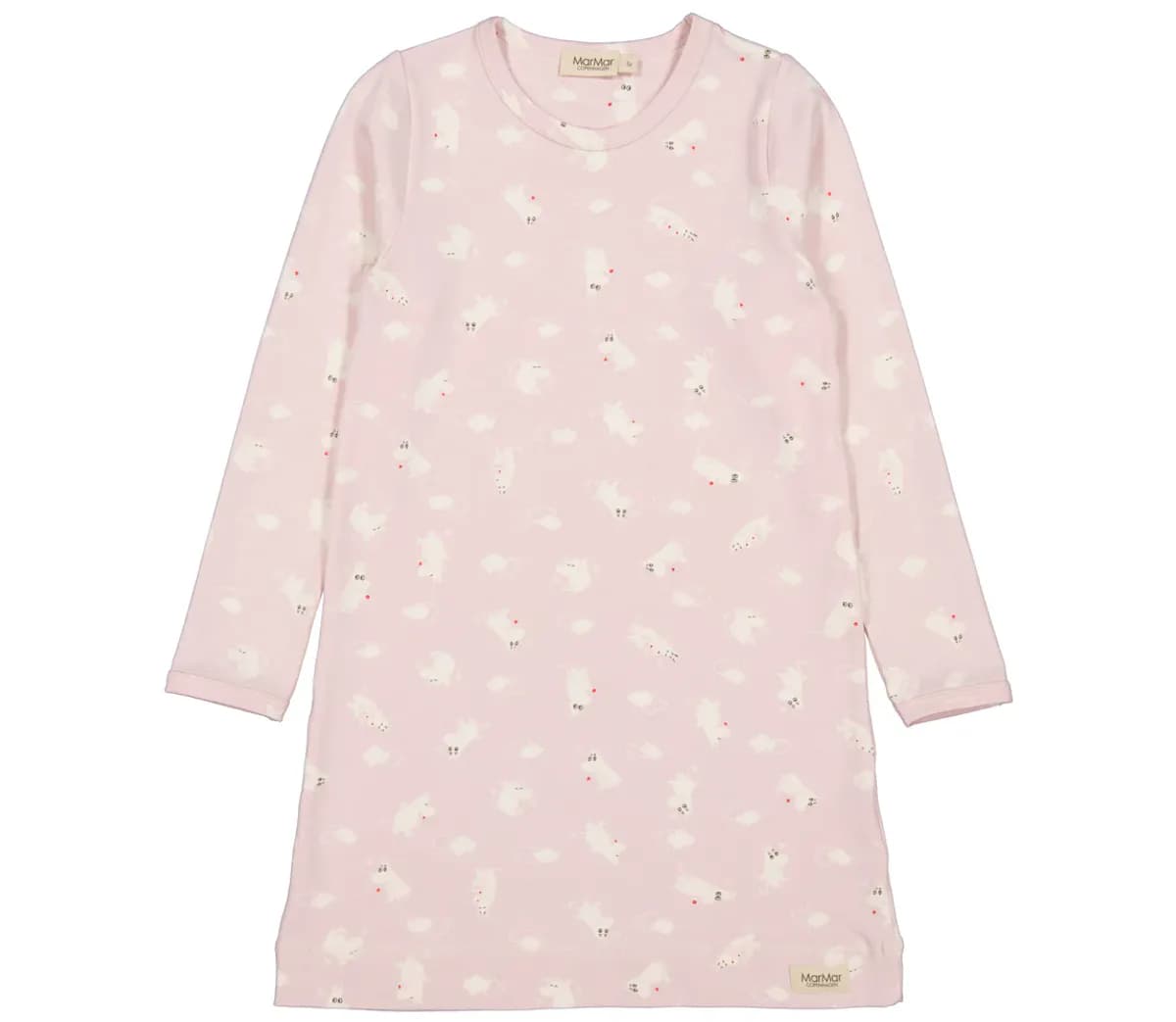 MarMar Nattkjole Modal Smooth Print Rose Moomin (116 / 6 år)