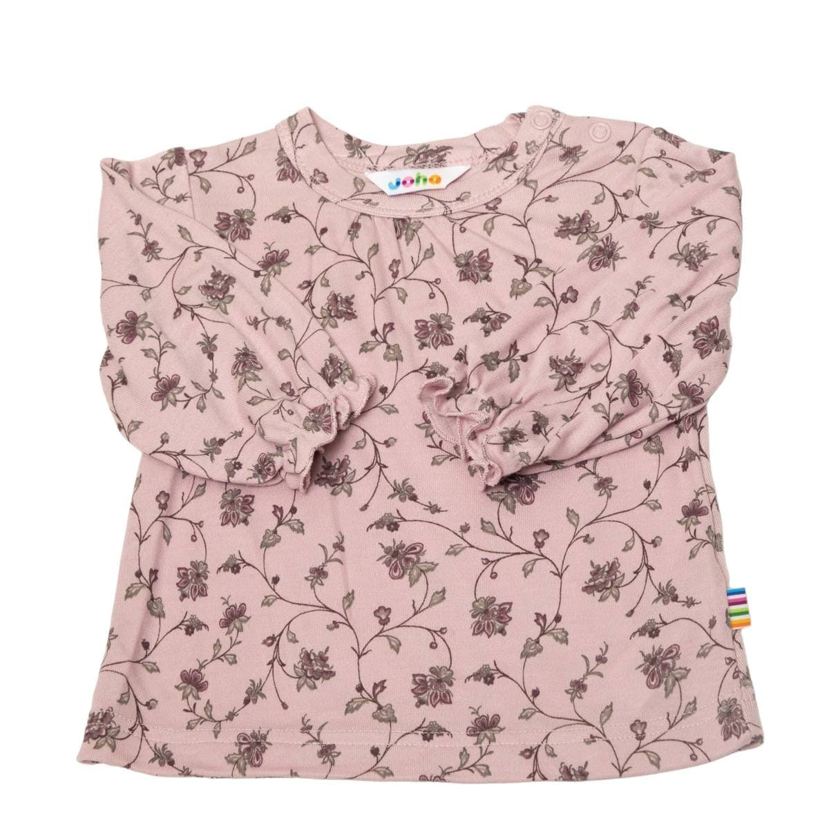 Joha Joha Flower & Tools A-Shape Blouse Bambusviscose Pink (110 / 4-5 år)