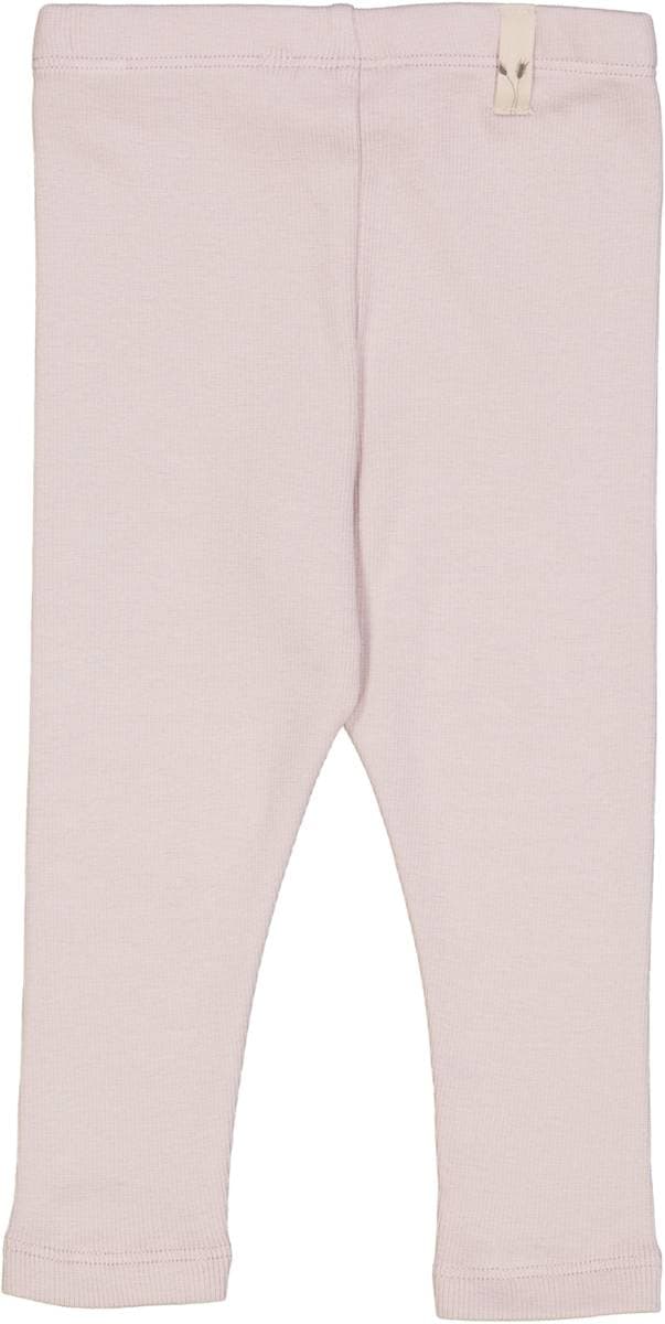 Wheat Rib Leggings Soft Lilac (68 / 6 mnd)